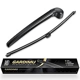 GARDIMU Rear Wiper Blade Assembly, Back Windshield Wiper Blades Arm Accessories Replacement for Porsche Cayenne 2011-2018, Rear Wiper Blade and Arm Set for 2011 2012 2013 2014 2015 2016 2017 2018.