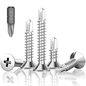 Hxjdam 410-001-16 Blechschrauben 200 Stück