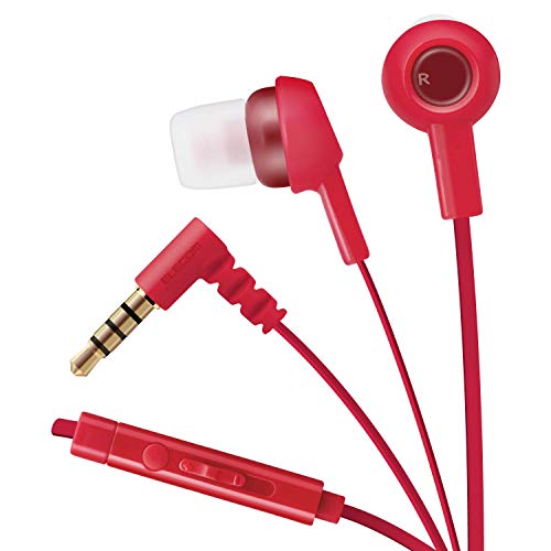 �G���R�� �X�e���I�C���z�� �}�C�N�t ����܂��h���t���b�g�P�[�u�� 1.2m(Y�^) iPhone/�X�}�z�Ή� 3.5��4�� ���b�h EHP-CS3520MRD