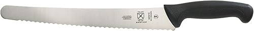 Miniatura 40 de Mercer Culinary - Millennia - M23880 - Cuchillo para pan, con mango negro y borde ondulado curvo, 10 pulgadas