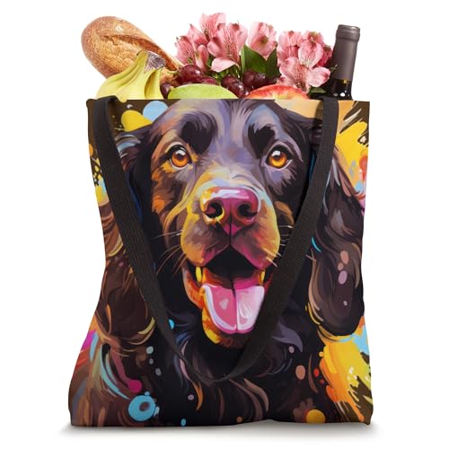 Bolso tote con retrato de Boykin Spaniel | Arte en color miniatura 4