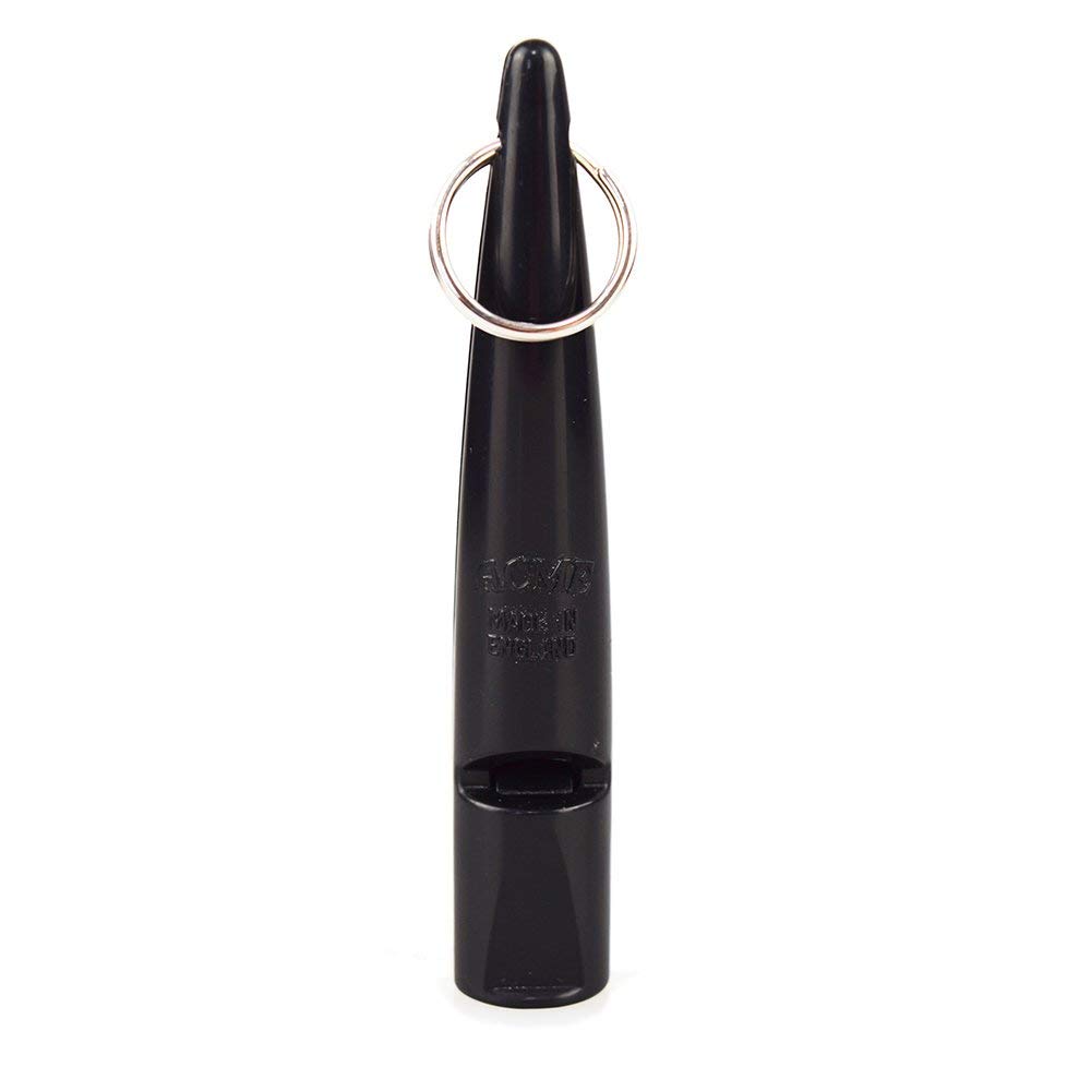 Acme Perros Silbato Silbato único 211,5 Negro para el entrenamiento Perros y los perros Formación 12 unidades/1 VE