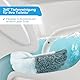 Topsky 2 Pack Toilettenbürsten WC Bürsten & Halter, Klobürste mit Randreiniger, mit 4 Gebogen Bürstenköpfen - Tiefenreiniger für Bad, WC & Wohnmobil - Klobürste Edelstahl mit Harte Borsten - Weiß