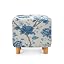 Blue Flower Print