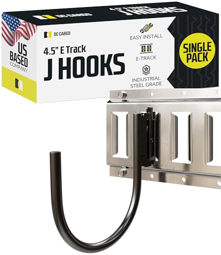 DC Cargo - E Track J Hooks (4.5