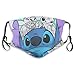 Produktbild Lilo und Stitch Adults Einstellbarer Earloop FA-CE Co-Ver Anti-Staub mit Filter Wiederverwendbare Bandana-Sturmhaube
