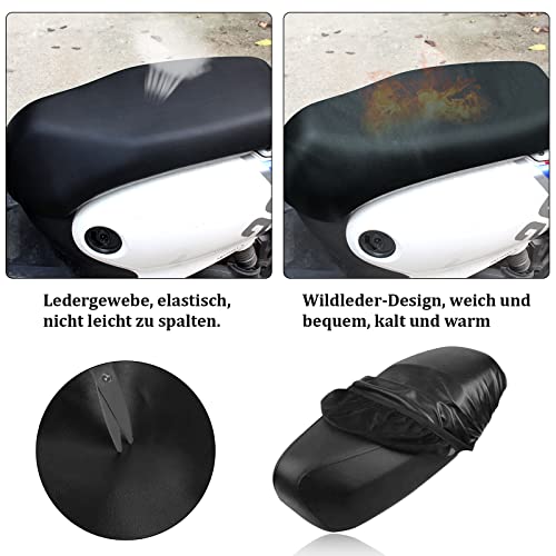 Set di 2 Coprisella per Moto, con rivestimento