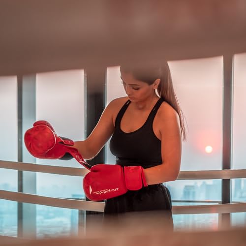 Guantes de boxeo para saco de gimnasio DEPICE Highline negro resistente 4
