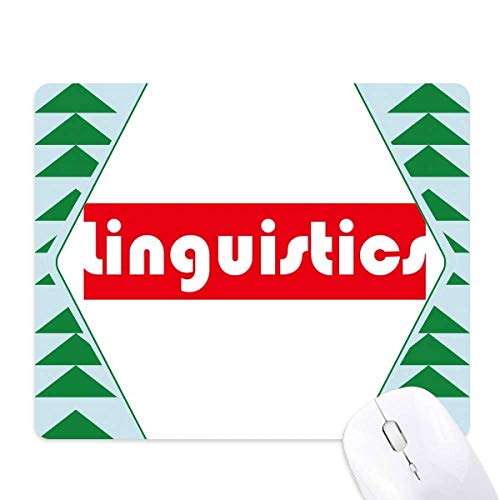 Tapis de souris caoutchouc précis avec motif green pine tree et texture fluide rouge stable