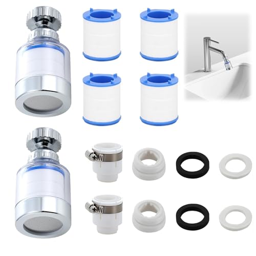 Lot de 2 filtres à eau pour eau potable, filtre à eau...