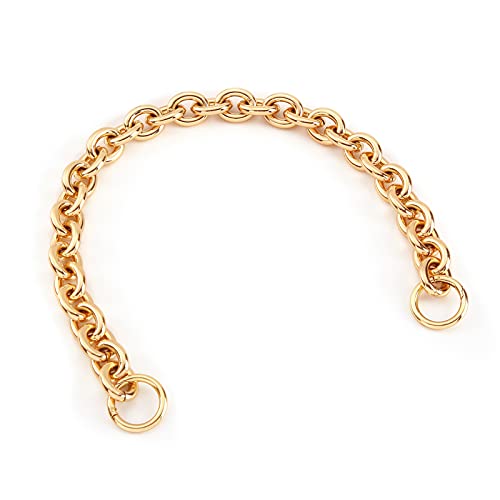 Fashionable Heavy Aluminum O Shape Metal Chain Handle Shoulder Strap Replacement for Women's Handbag,Shoulder Bag