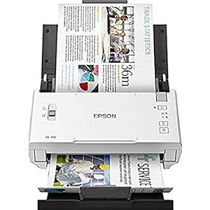 Epson WorkForce DS-410 documentenscanner (DIN A4, 600dpi, USB 2.0, dubbelzijdig scannen in één doorgang)