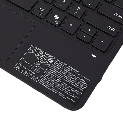 Teclado Bluetooth inalámbrico de 12 pulgadas magnético portátil con touchpad para tablet de 5.2 7