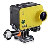 Sumergible 40 m AEE S40 - Videocámara Deportiva Full HD de 8 MP, Color Amarillo