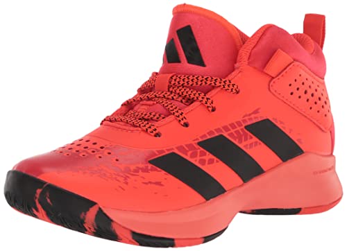 Adidas Cross Em Up 5 Basketball Shoe, Solar Red/Black/Bright Red, 6 Wide Us Unisex Big_Kid #TOP24