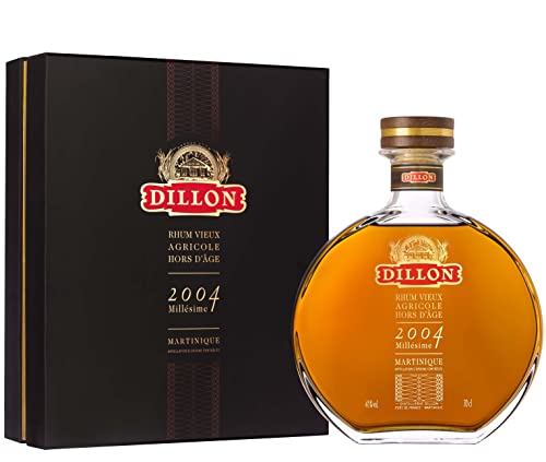 Dillon Rhum Très Vieux Millésime 2004 en carafe 43°