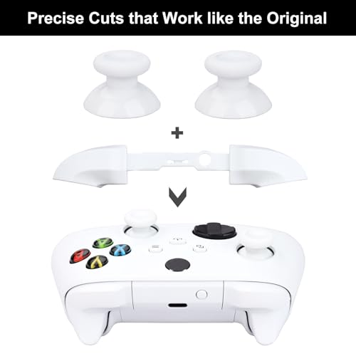 Image of Lb Rb Bumper Button Replacement for Xbox Series X S Controller, Shoulder Trigger Buttons Top Middle Bracket Replacement Parts for Xbox Series X S Controller