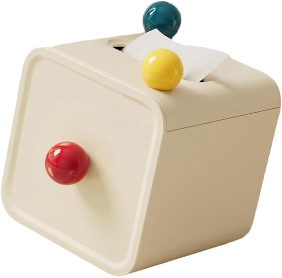 Colorful Dopamine Tissue Box for Home and Office Decoration Napkin Dispenser