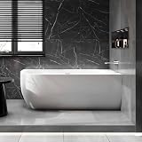 Bernstein Eckbadewanne Lena Corner Acryl 170 x 75 cm Weiß glänzend rechts