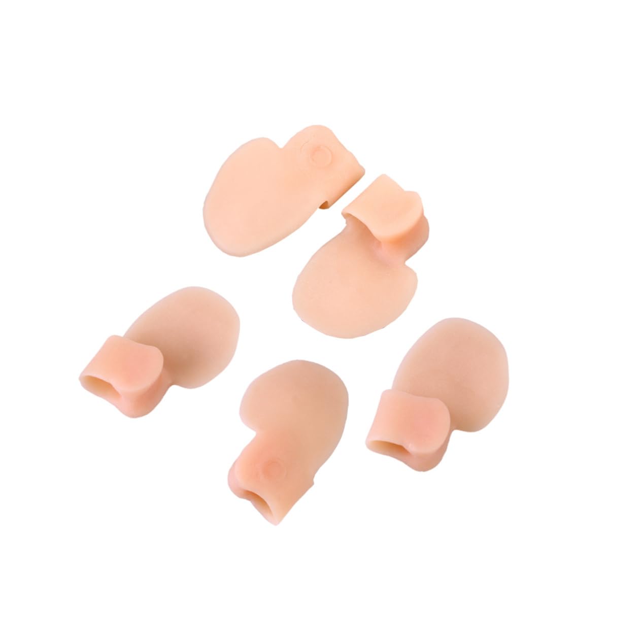 HAPINARY Separators for Bunions Gel Spacer Little Protector Spacers Comfortable One Size Fits Bunion Relief Pedicure