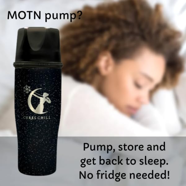 Miniatura 7 de Ceres Chill Mini refrigeradora de leche materna, contenedor de almacenamiento de leche materna reutilizable, mantiene la leche a temperaturas