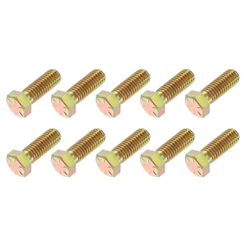 Tornillos de cabeza hexagonal grado 8 para eliminar vibraciones en maquinaria pesada