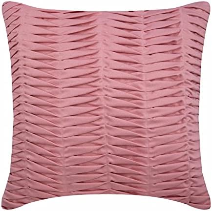 pink textured throw pillows