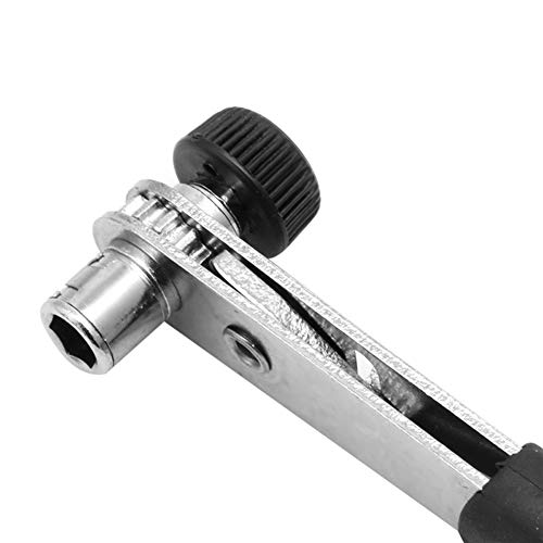 Mini Rapid Ratchet Wrench 1/4" Screwdriver Rod Quick Socket Wrench Tools Red (Color : 1Pcs) #TOP5