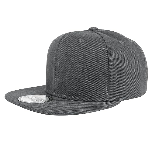 Image of Gelante Plain Blank Flat Brim Adjustable Snapback Baseball Caps Wholesale LOT 12 Pack