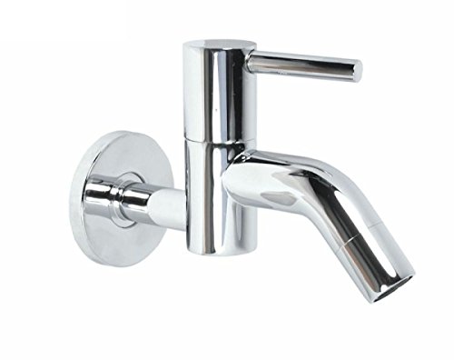Preisvergleich Produktbild tecuro DESIGN - Wandventil - mit Keramikventil - messing verchrom