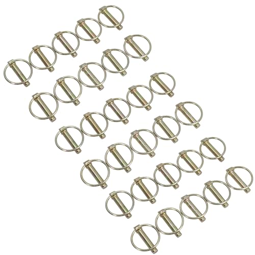 AB Tools 10mm �����`�s�� �N���b�v �t�@�X�i�[ �����P�[�W ���b�N�s�� �g���N�^�[ �g���[���[ 30��