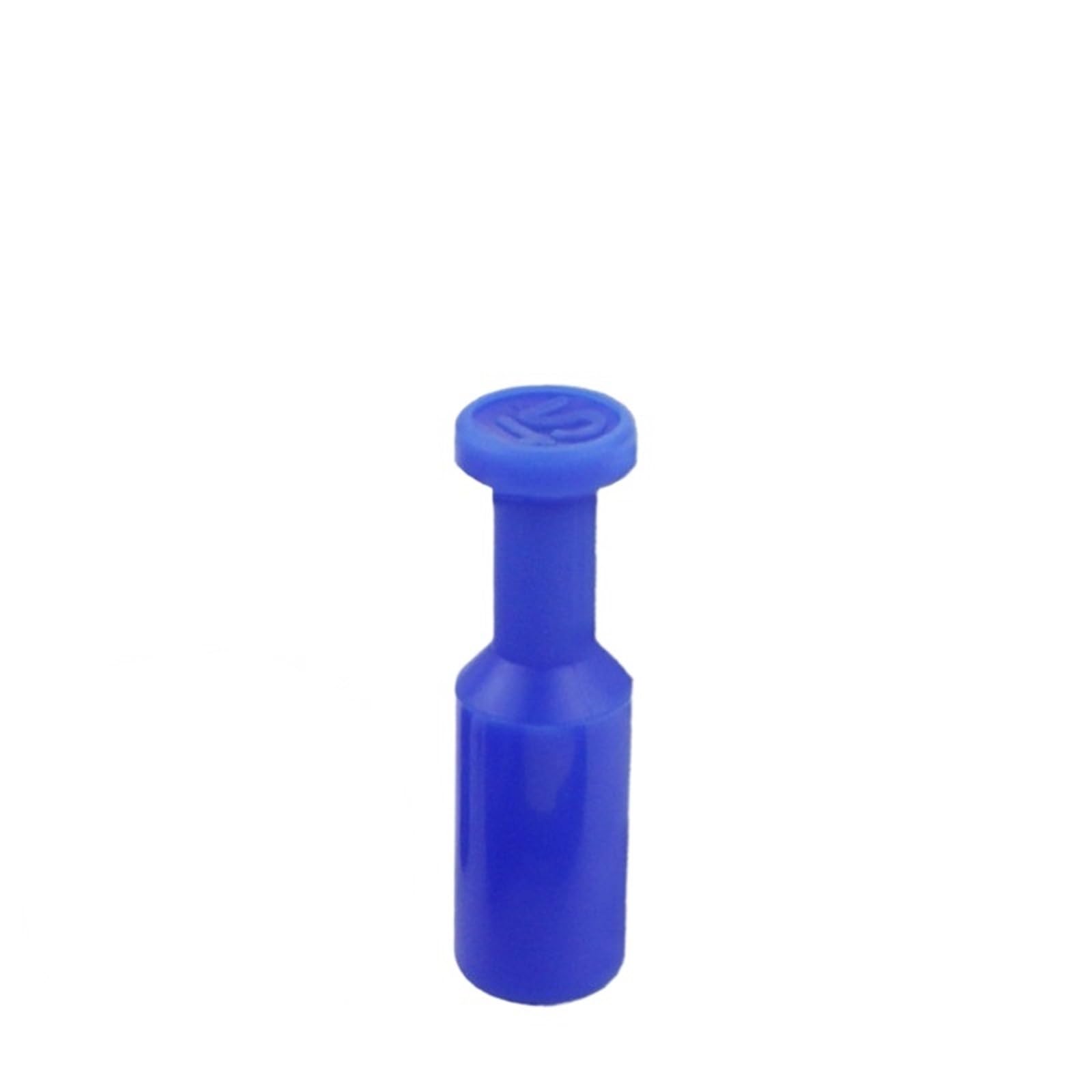 Raccordo pneumatico connettore per tubo aria raccordi rapidi per tubo flessibile a pressione acqua 10 mm PU PY PK PE PV SA (PP (blu, 10 pezzi)