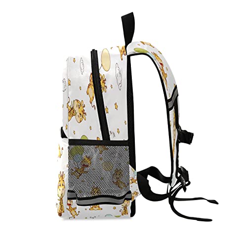 Kids Backpack Children's Schoolbag Cute Giraffe Balloon Cloud and Star Preschool Cute Mini Shoulder Bags 3-6 Years Old Toddlers Kindergarten Backpacks Waterproof Daypack2