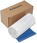 Fellowes Powershred Waste Bags for 125, 225, 350, & 550 Series Shredders (36054), Clear, 14-20 Gallon