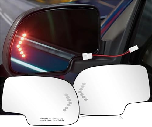 Espejo retrovisor izquierdo para solucionar visibilidad empañada en GMC Sierra 2003-2006 2