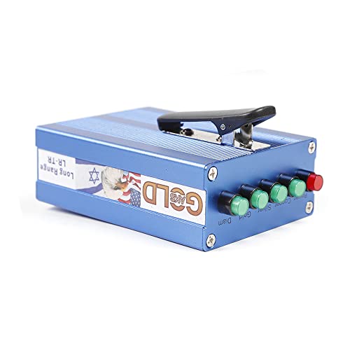 800M Handhold metaaldetector dieptesonde professioneel metaaldetector 12V blauw - Image 5