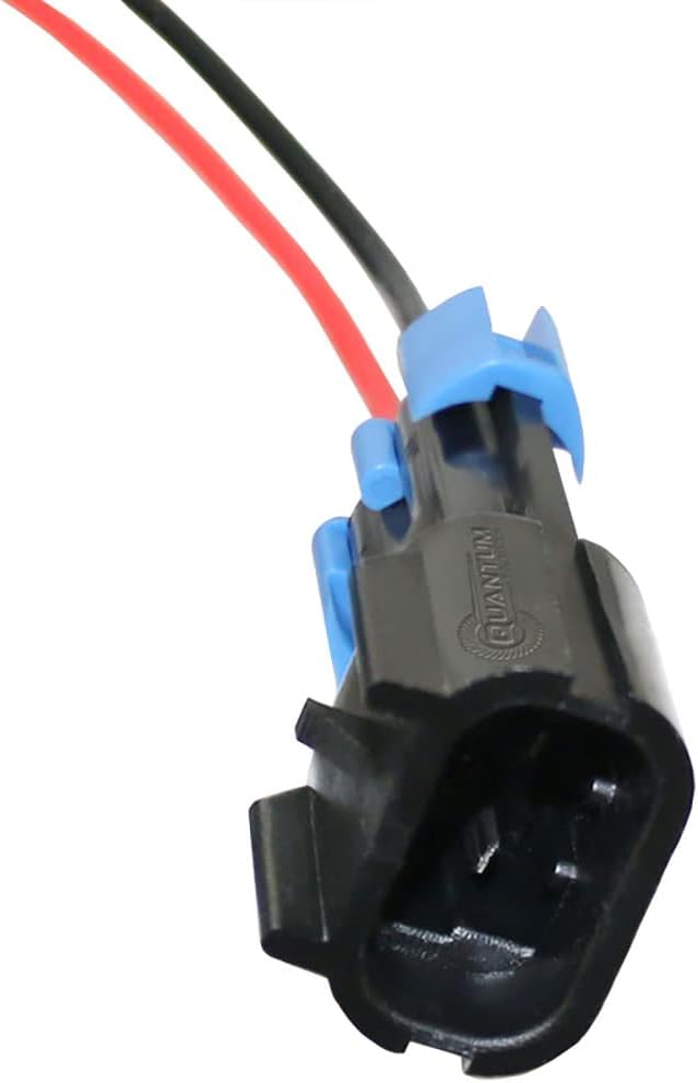 Quantum 450LPH E85 Compatible In-Tank Fuel Pump w/Install Kit + Flex Hose Replacement for Ford Mustang (1986-1997)