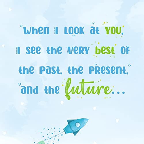 Prime Greetings Great Grandson Birthday Card, Made In America, Eco-Friendly, Thick Card Stock With Premium Envelope 5In X 7.75In, Packaged In Protective Mailer #TOP6