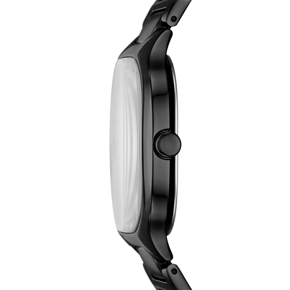 Skagen Orologio Mellem da uomo, movimento al quarzo a tre lancette con cinturino in acciaio inossidabile