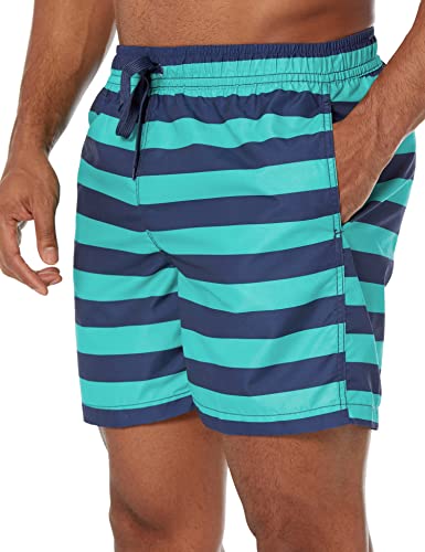 Image of Kanu Surf Men's Troy Stripe Swim Trunks
