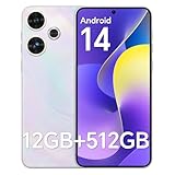 SUNSAMITO Unlocked Cell Phone X19, 12GB+512GB Unlocked Phones, 5G Android 14 Phone 6.8" Display Smartphone, 108MP+48MP Camera, Dual SIM Mobile Phones, 5000mAh Battery/Face ID/GPS (Silver)