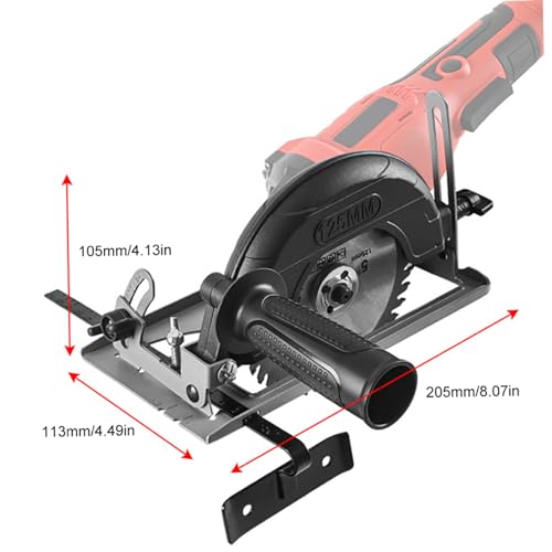 Support de meuleuse d'angle 125mm pour éviter les vibrations et réussir vos angles à 45°