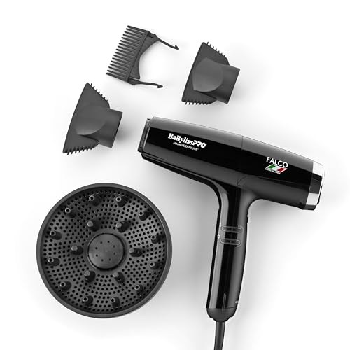 Image of BaBylissPRO Nano Titanium Professional Italian High-Speed Falco Hair Dryer - 2000 watts and Ionic