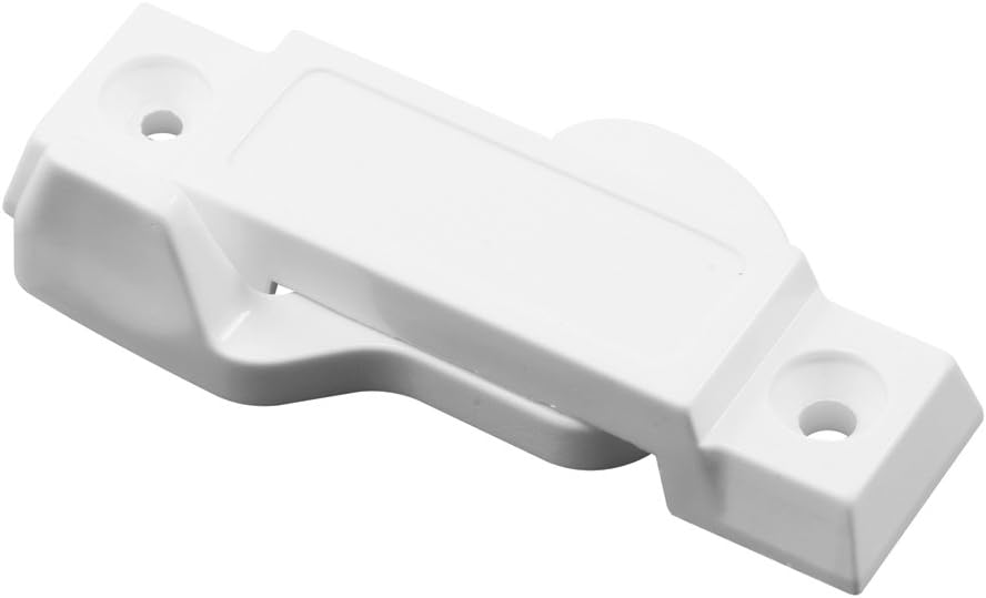 Prime-Line F 2666 Sash Lock for Vertical and Horizontal Sliding Windows – Universal Window Sash Lock to Replace Broken Locks for Additional Home Security, 2-1/4” Mounting Hole Centers, White - - 