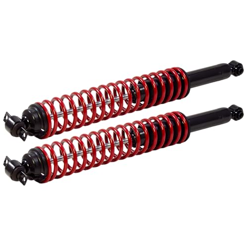 Image of Gabriel 43163 Load Carrier Towing & Hauling Rear Spring Shocks Fits Chevrolet C1500, C2500, K1500, K2500, C3500 & GMC Sierra Trucks (Pair)