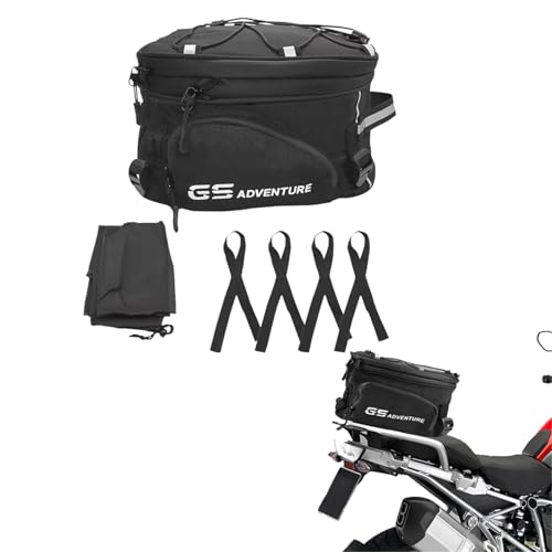 Bolsa trasera impermeable para asiento de moto en rutas de aventura GS