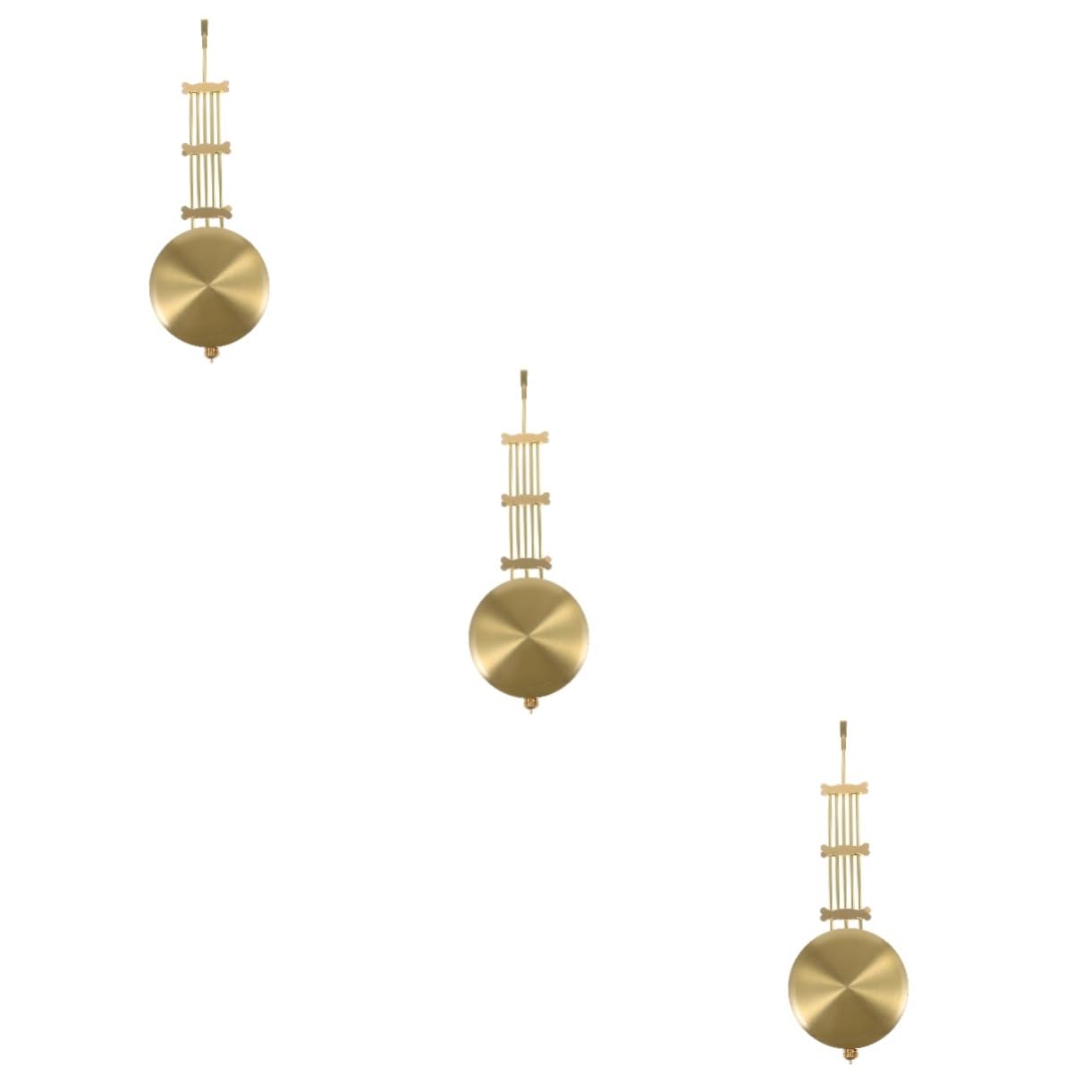 VILLCASE 3 Pièces Pendule Murale DIY Accessoire de Remplacement pour Pendule Compatible avec Divers Modèles Décorations Intérieures