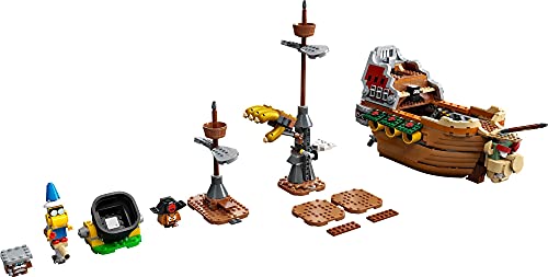 Conjunto de Expansão Navio Voador do Bowser LEGO® Super Mario™ Kit de Construção 71391 (1152 Peças)