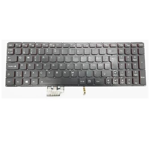 Clavier Lenovo Y50-80 Noir UK Edition de remplacement pour ordinateur portable