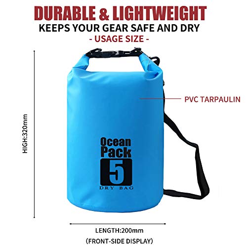 OJBKase Borsa Impermeabile 5L/10L/15L/20L/30L